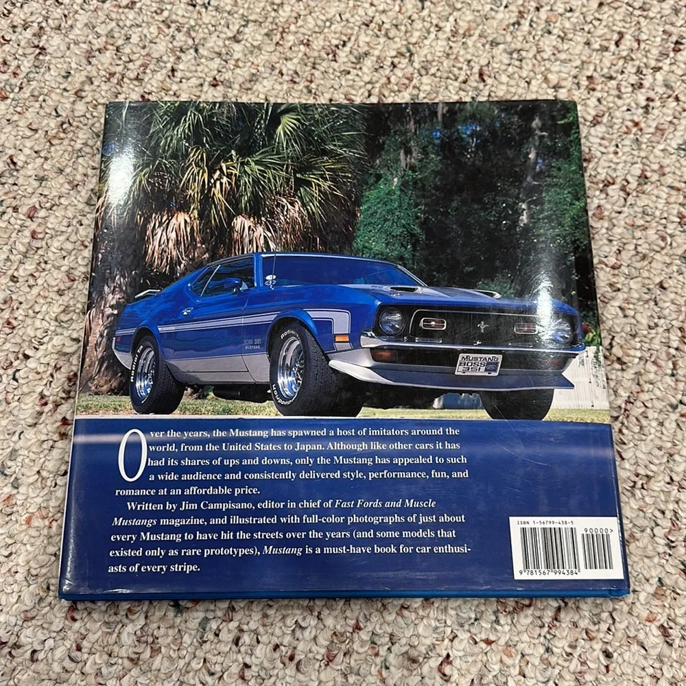 Mustang Coffee Table Book - Jim Campisano